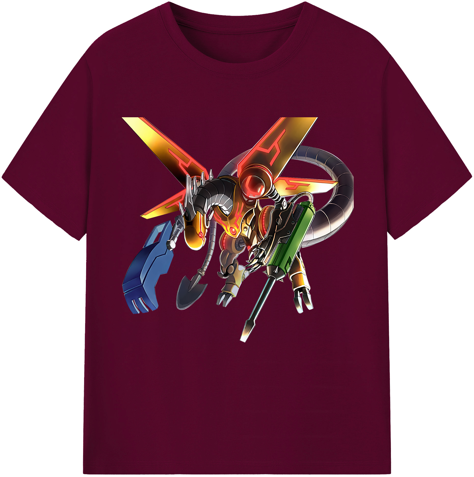 （画像用） 遊☆戯☆王 Yu-Gi-Oh! レディースカジュアルプリントTシャツ（綿100％）